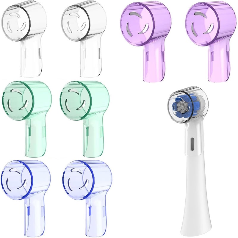 غطاء رأس فرشاة الأسنان Yuiturt 8 قطع لسلسلة iO من Oral-B iO5 و iO7 و iO8 و iO9 و EB17 و PRO 3 و P4000 ، غطاء فرشاة الأسنان ، غطاء رأس فرشاة الأسنان ، أغطية فرشاة الأسنان الكهربائية ، غطاء رأس فرشاة الأسنان